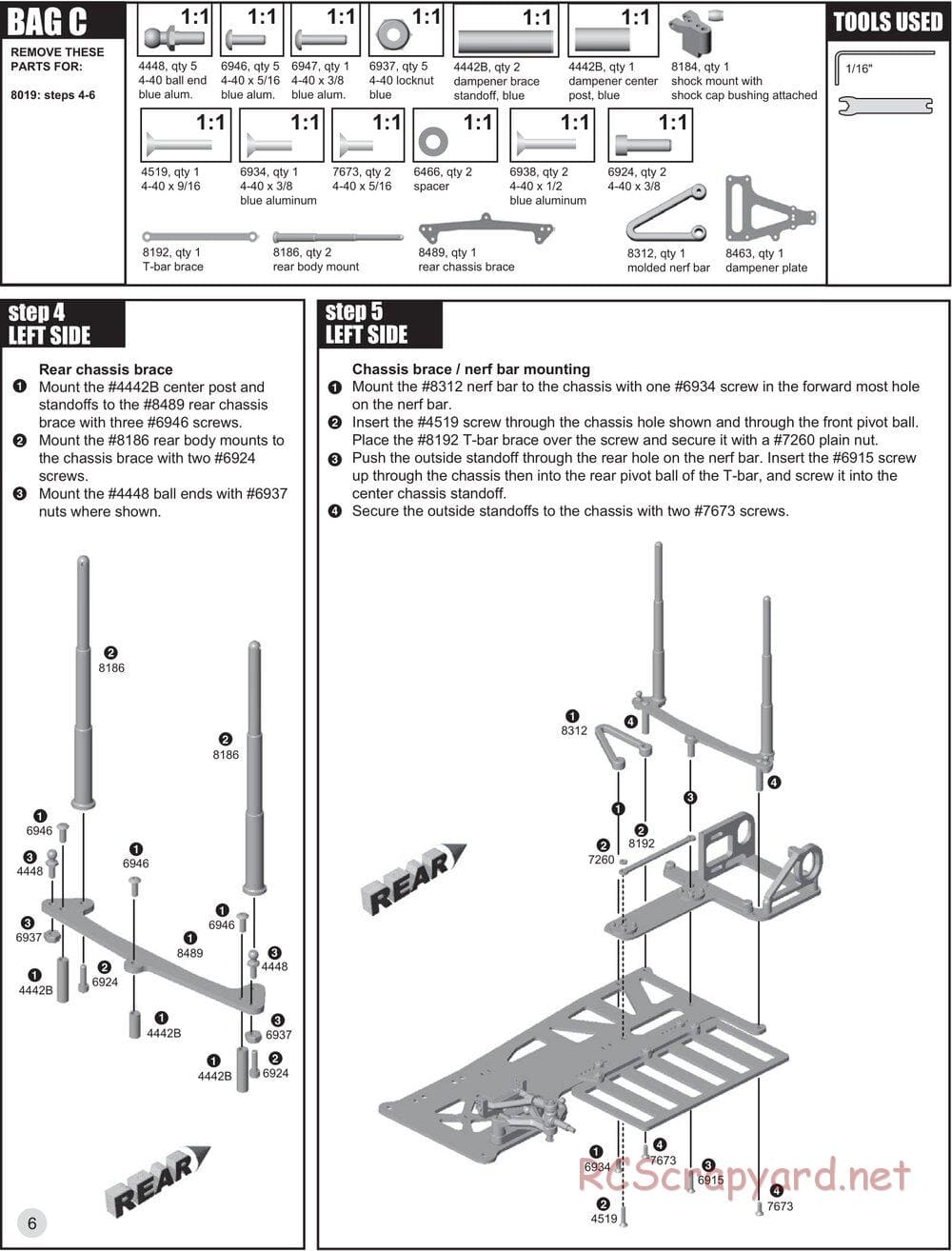 Team Associated - RC10L4O Oval - Manual - Page 6