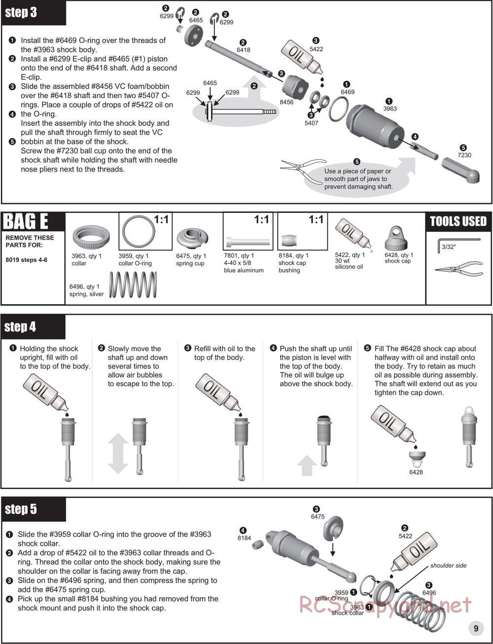 Team Associated - RC10L4O Oval - Manual - Page 9