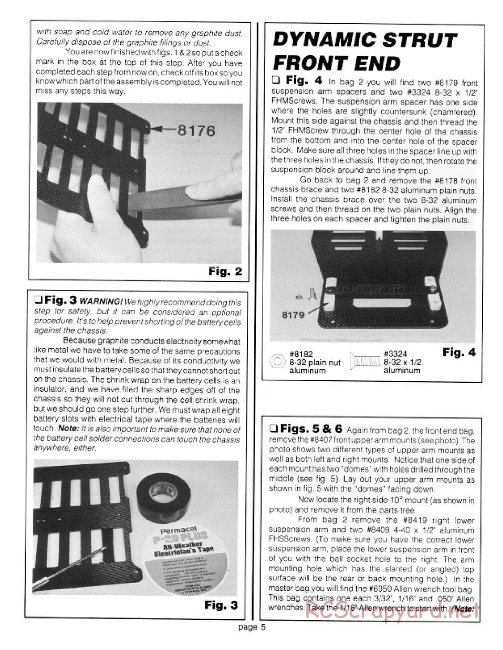 Team Associated - RC10LS - Manual - Page 5