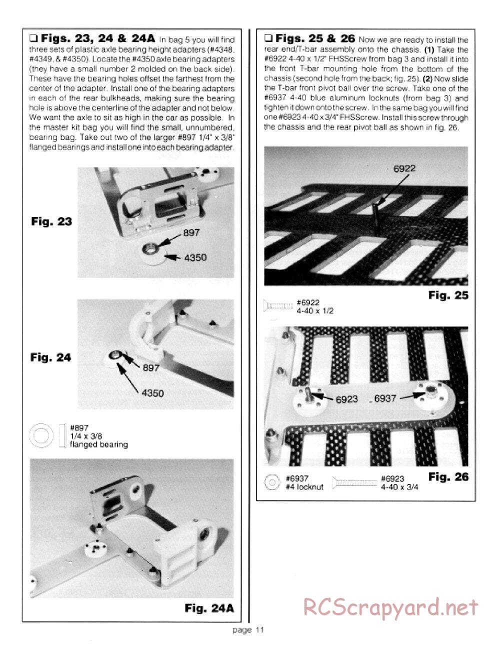 Team Associated - RC10LS - Manual - Page 11