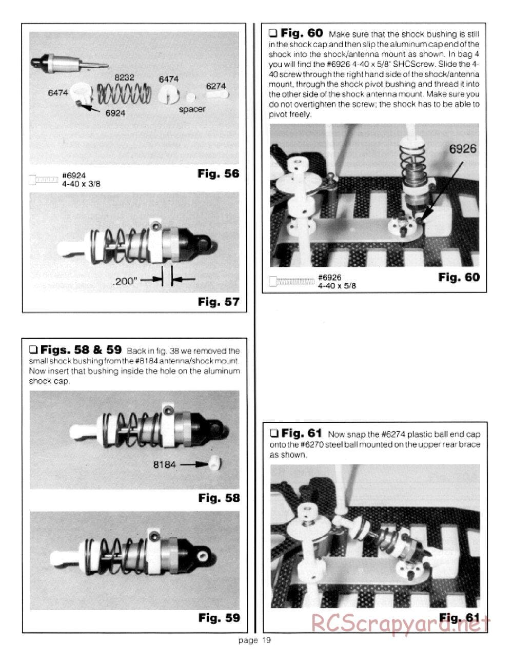 Team Associated - RC10LS - Manual - Page 19