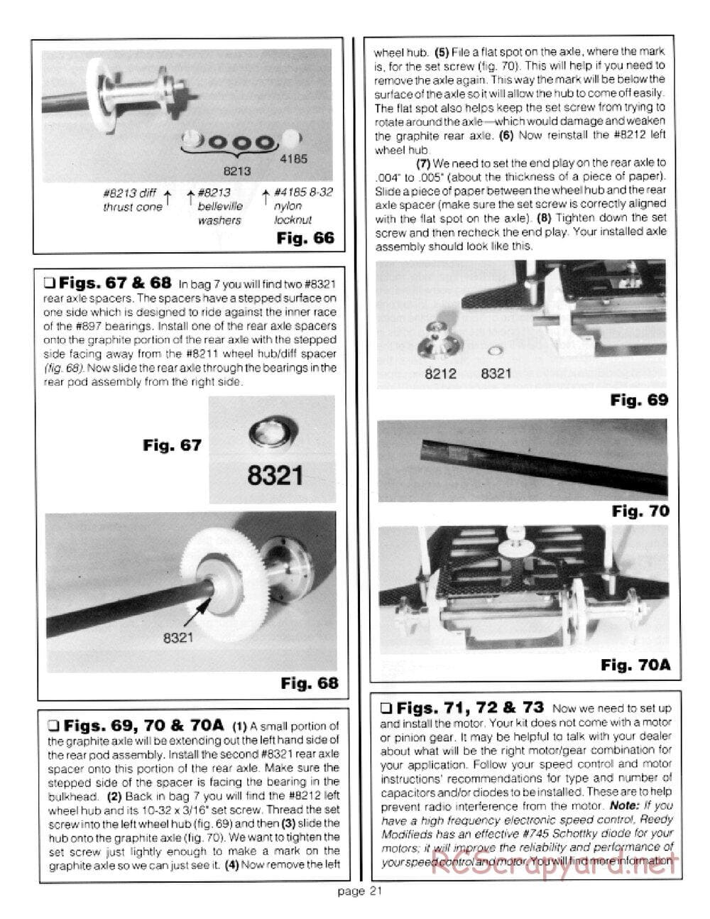 Team Associated - RC10LS - Manual - Page 21