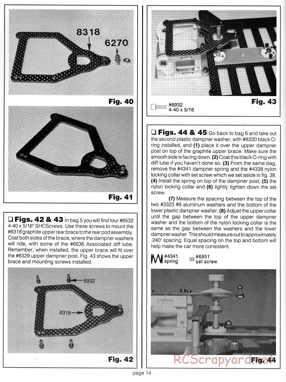 Team Associated - RC10LSO Oval - Manual - Page 14