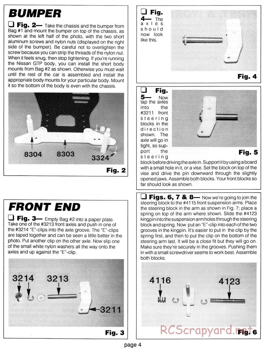 Team Associated - RC10LSS - Manual - Page 4