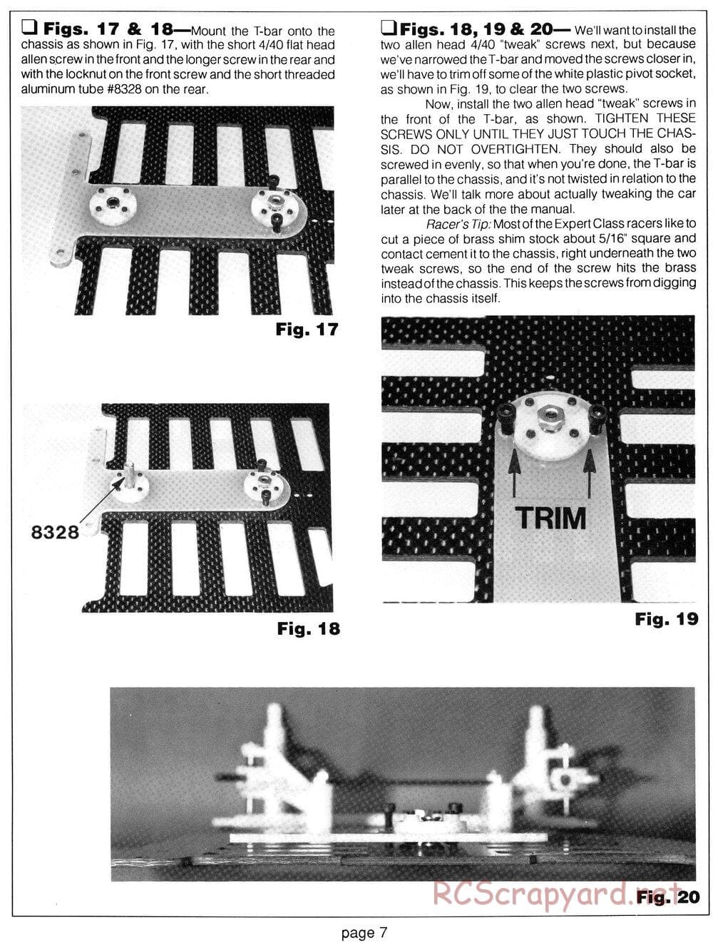 Team Associated - RC10LSS - Manual - Page 7