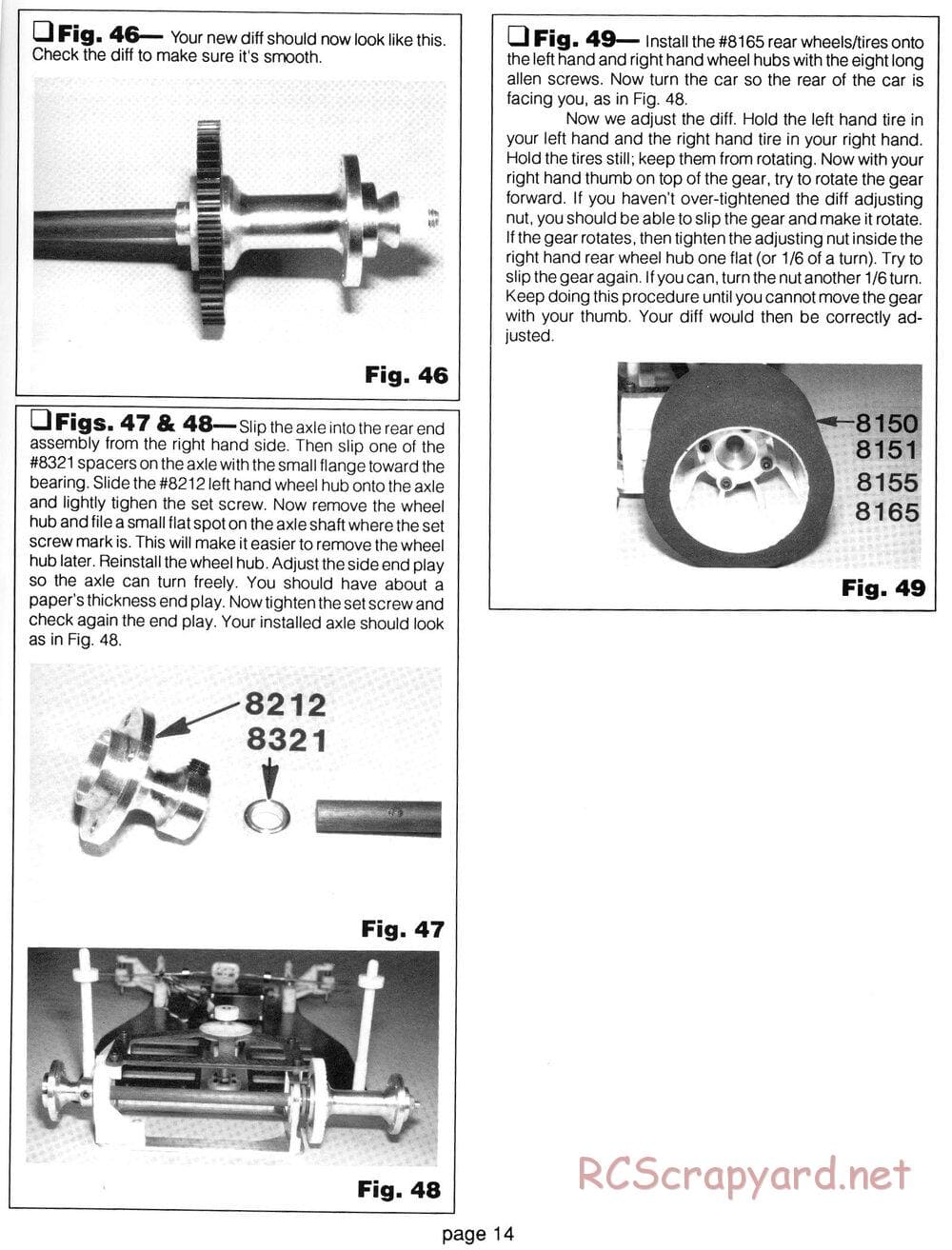 Team Associated - RC10LSS - Manual - Page 14