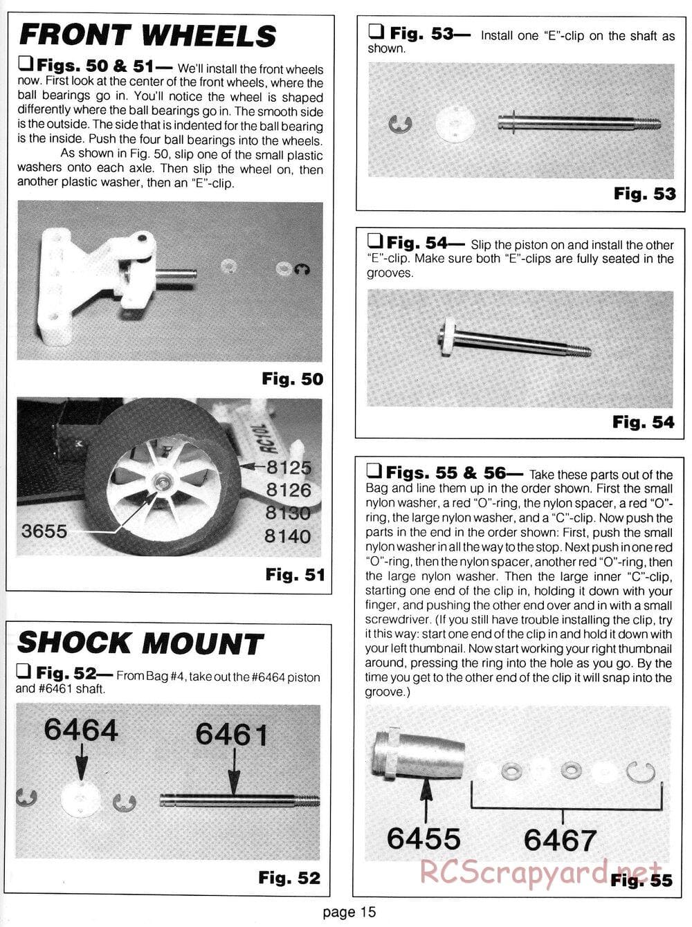 Team Associated - RC10LSS - Manual - Page 15