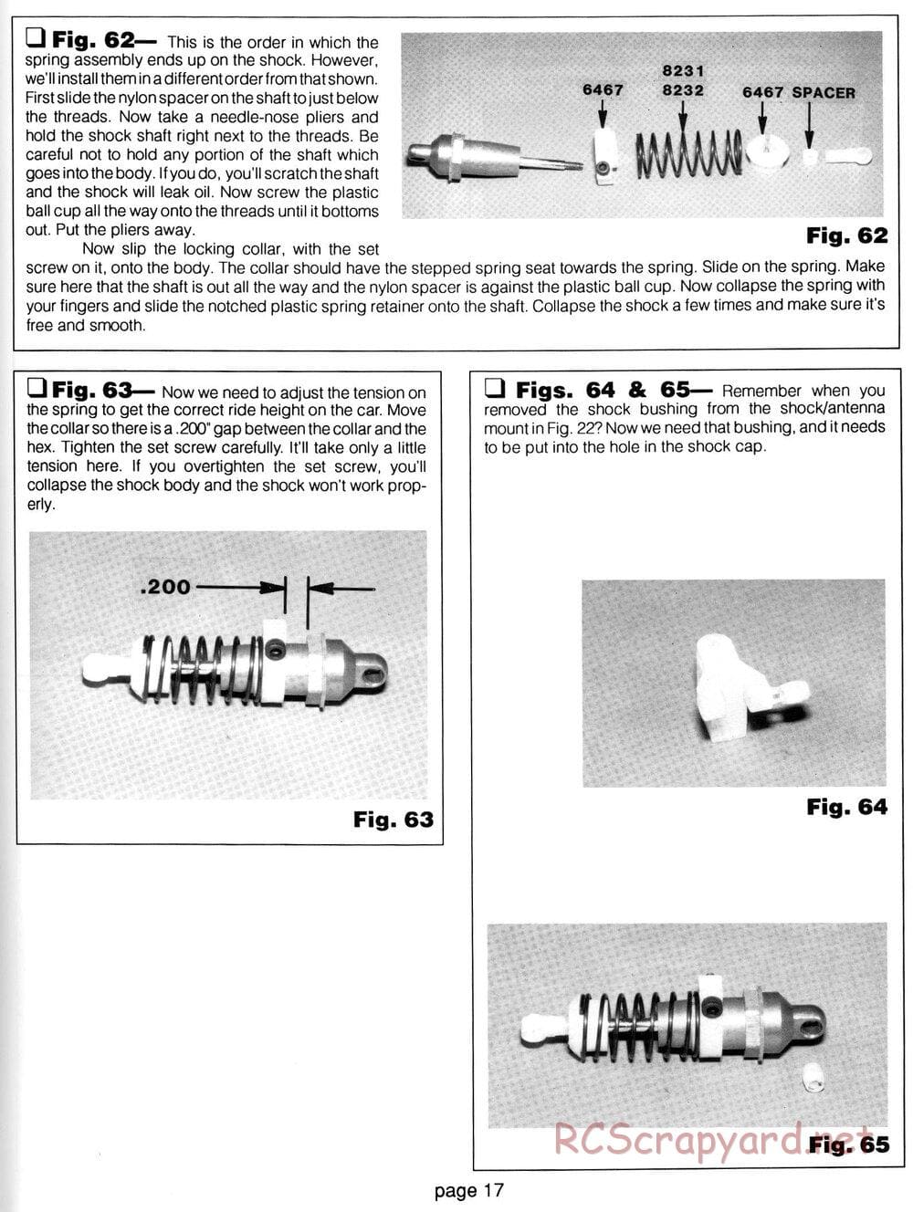 Team Associated - RC10LSS - Manual - Page 17