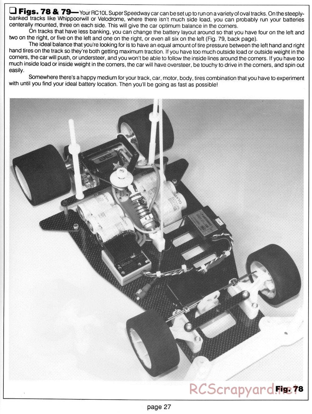 Team Associated - RC10LSS - Manual - Page 27