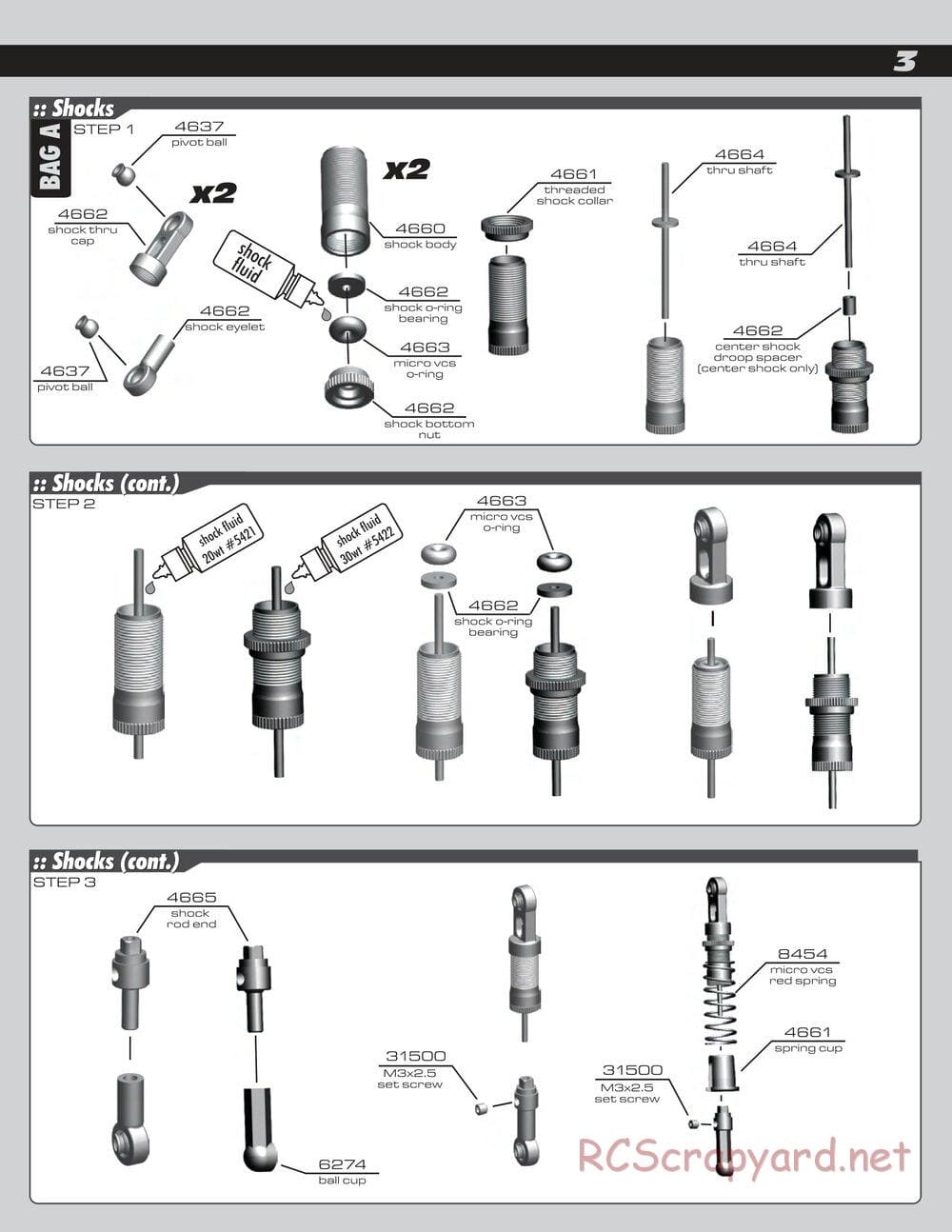 Team Associated - RC10R5 Factory Team - Manual - Page 3