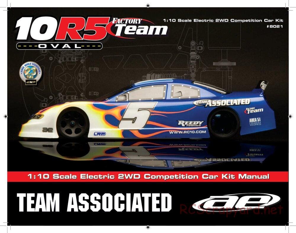 Team Associated - RC10R5 Oval Factory Team - Manual - Page 1
