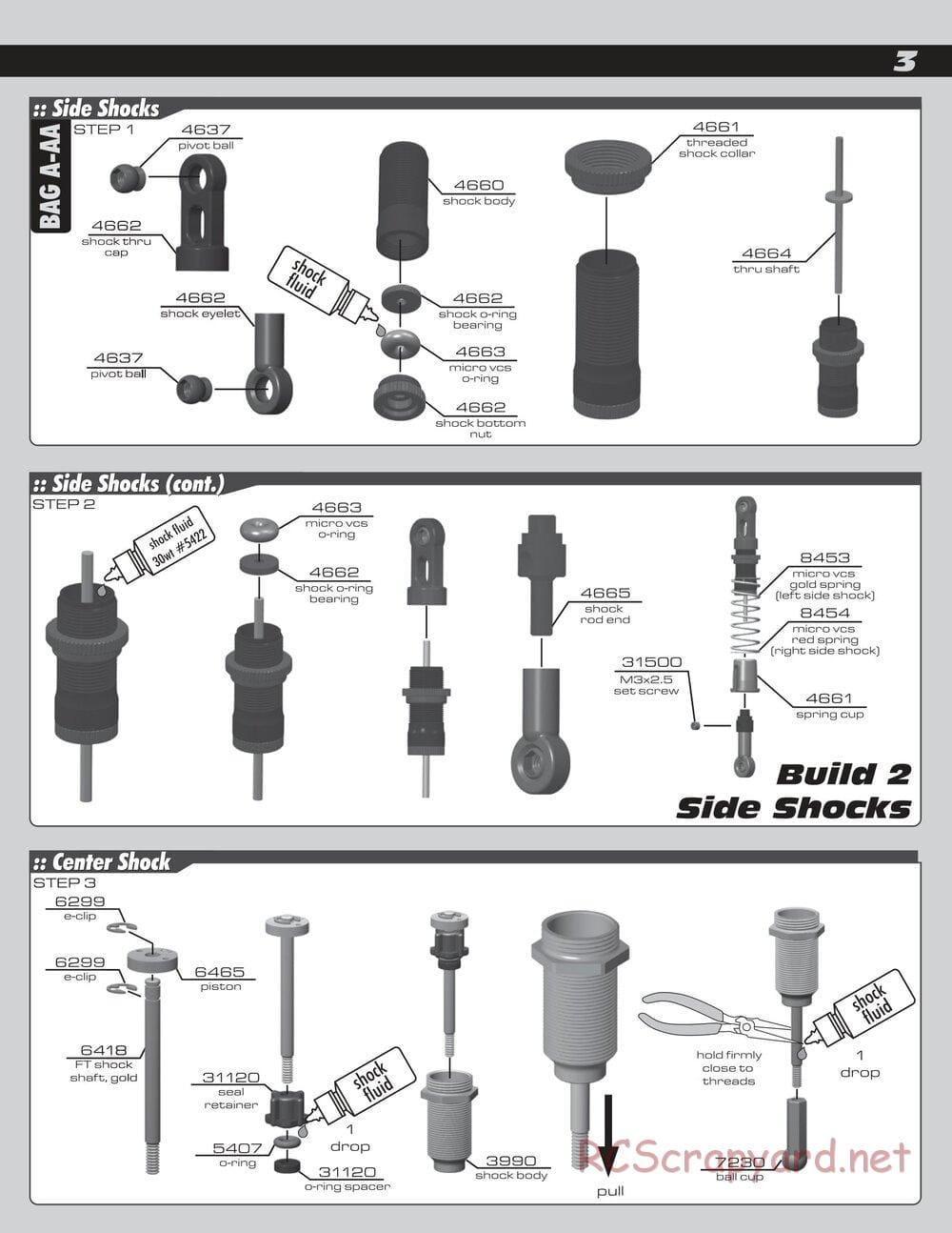 Team Associated - RC10R5 Oval Factory Team - Manual - Page 3