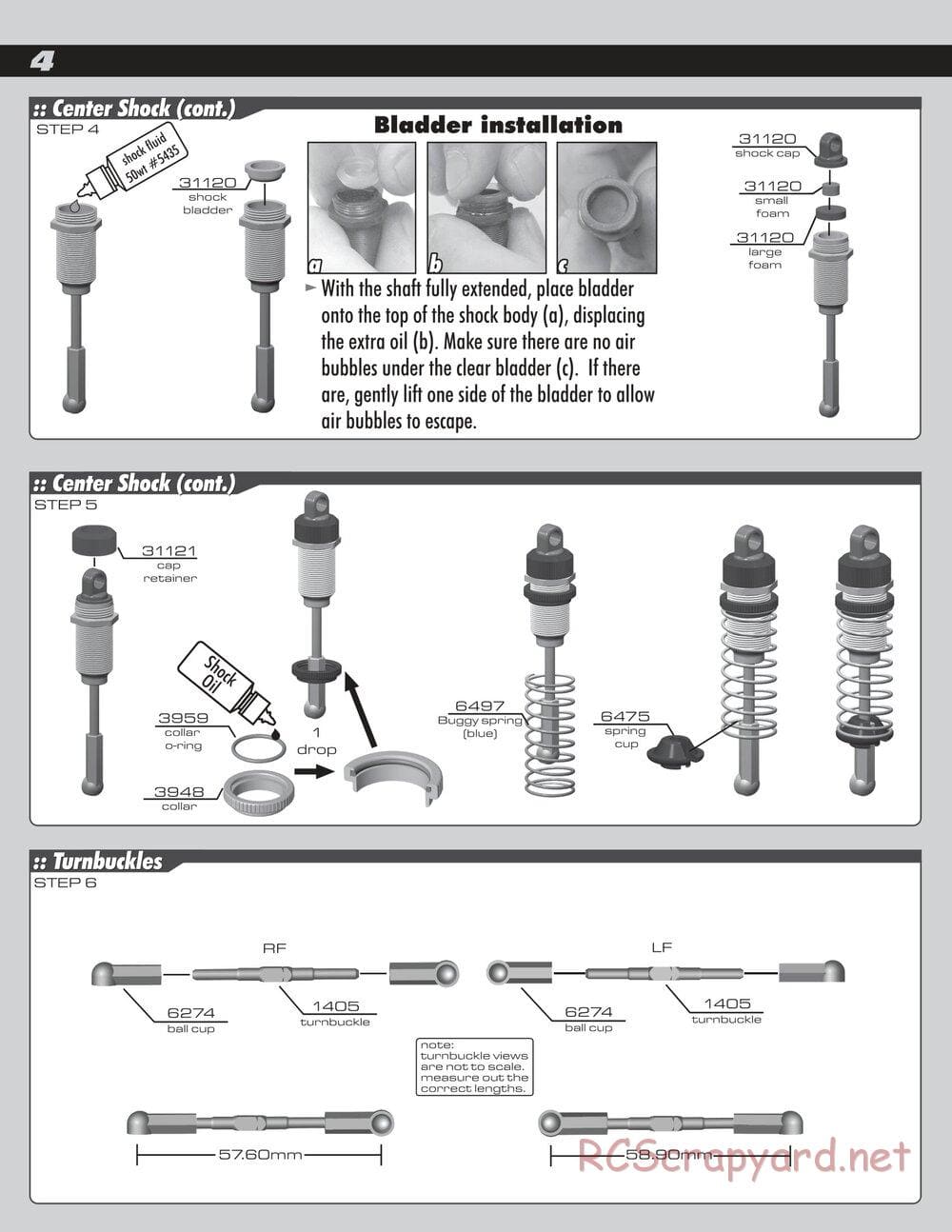 Team Associated - RC10R5 Oval Factory Team - Manual - Page 4