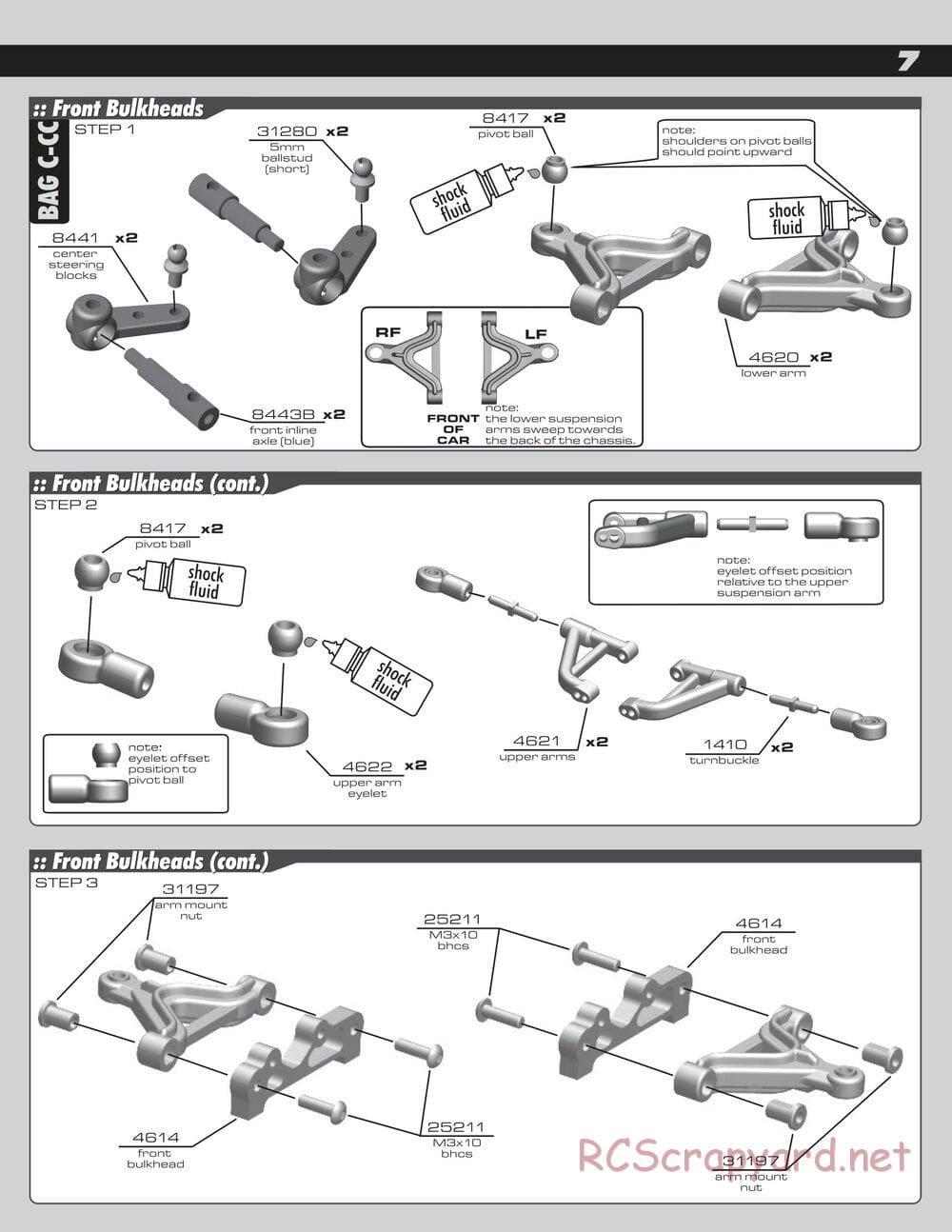 Team Associated - RC10R5 Oval Factory Team - Manual - Page 7