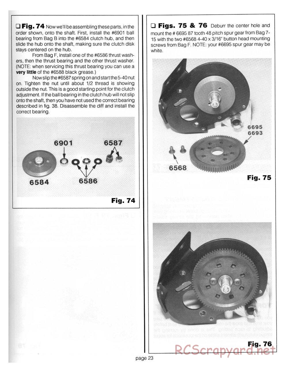 Team Associated - RC10T - Manual - Page 22