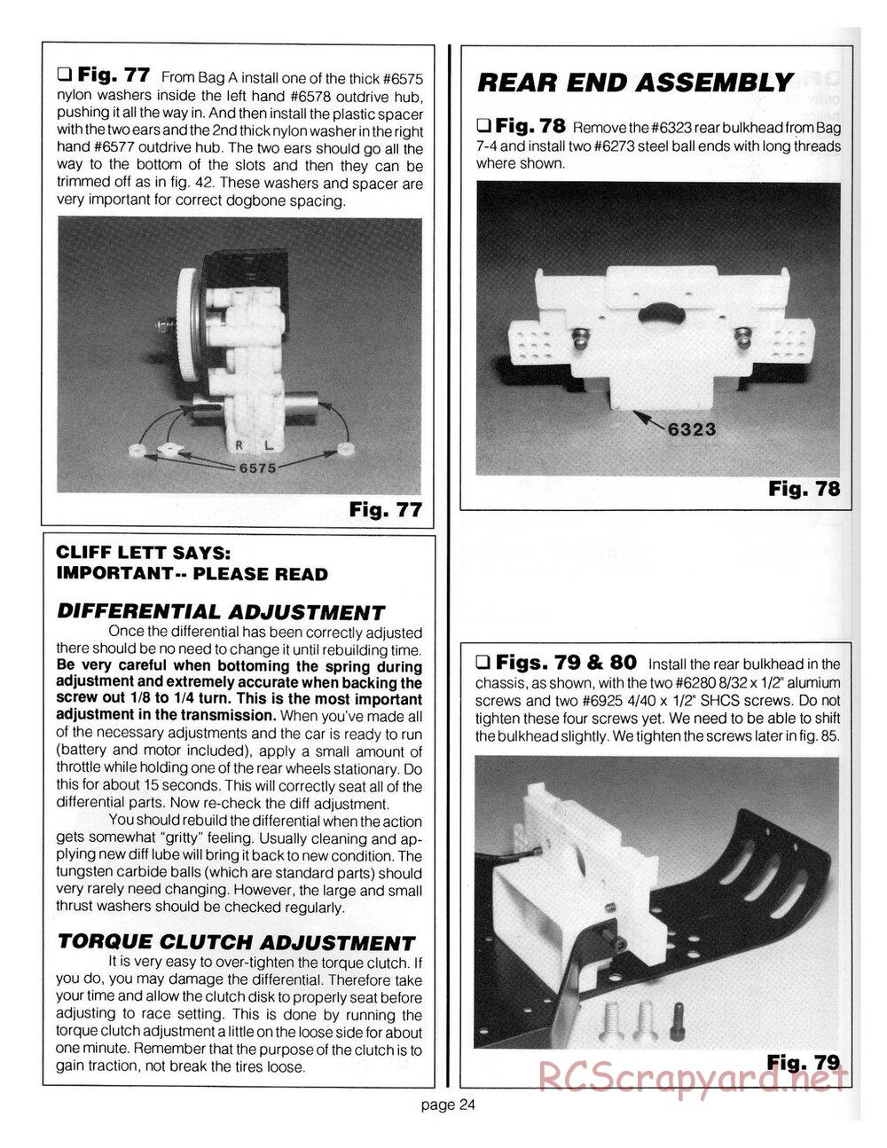 Team Associated - RC10T - Manual - Page 23