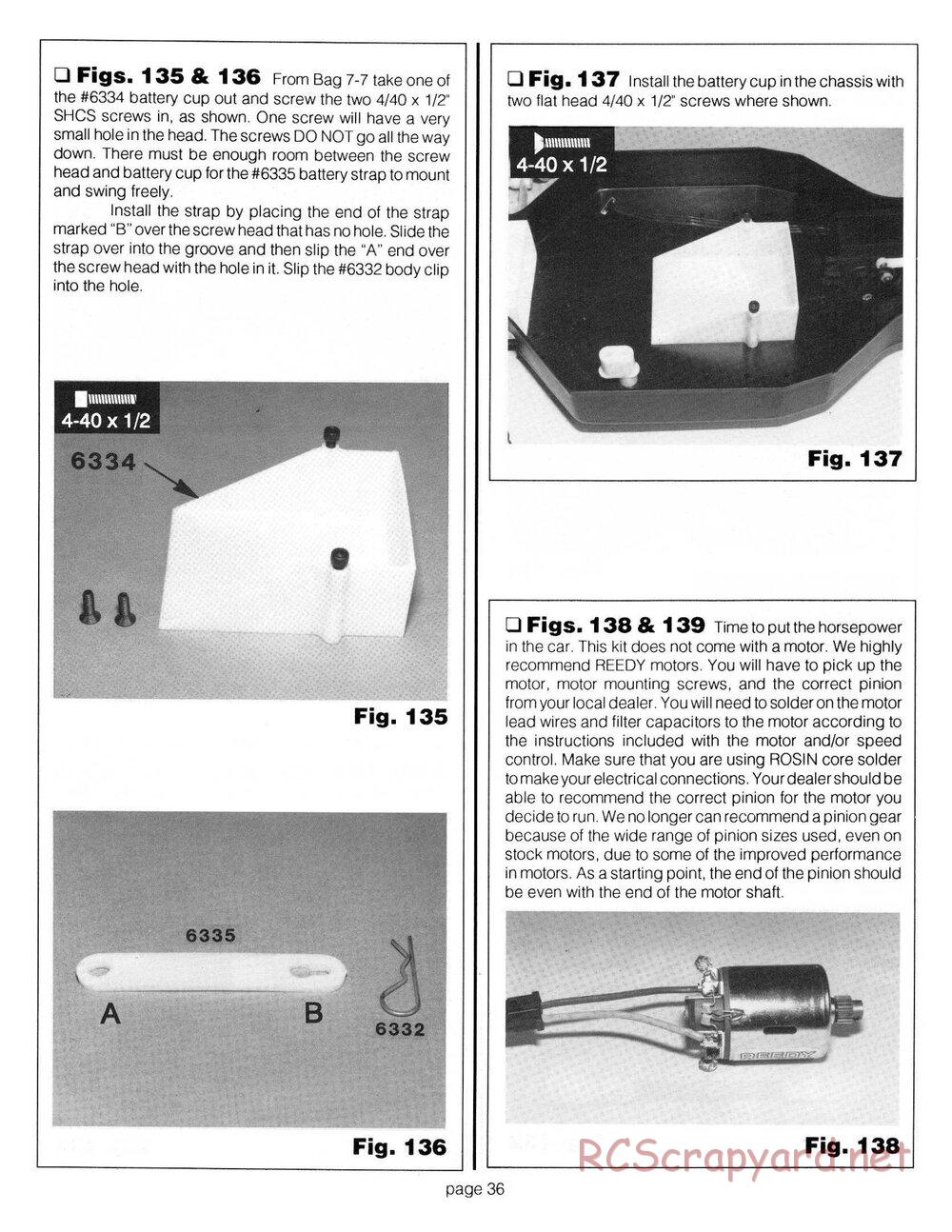 Team Associated - RC10T - Manual - Page 35