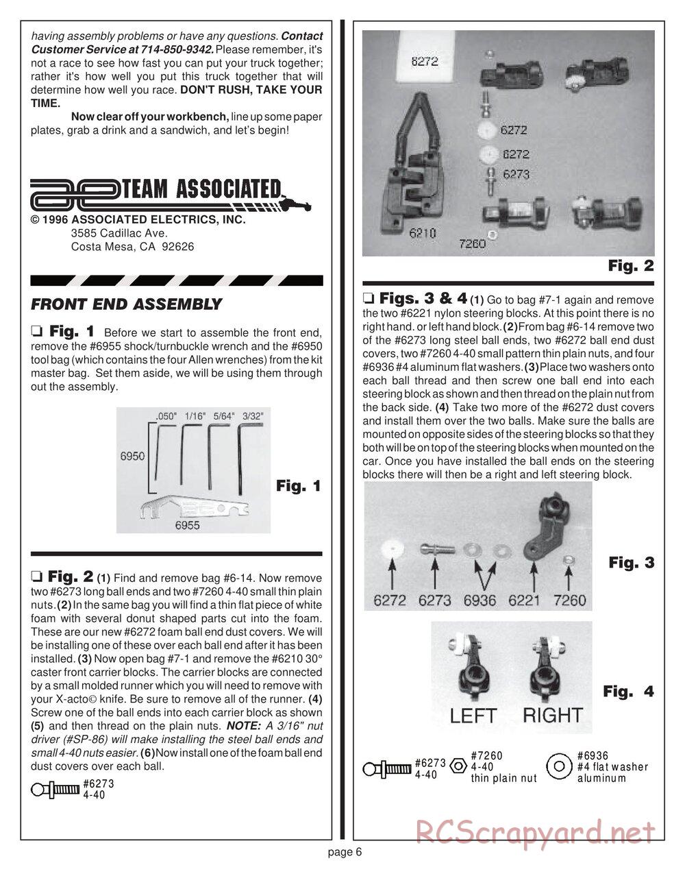 Team Associated - RC10T2 - Manual - Page 3