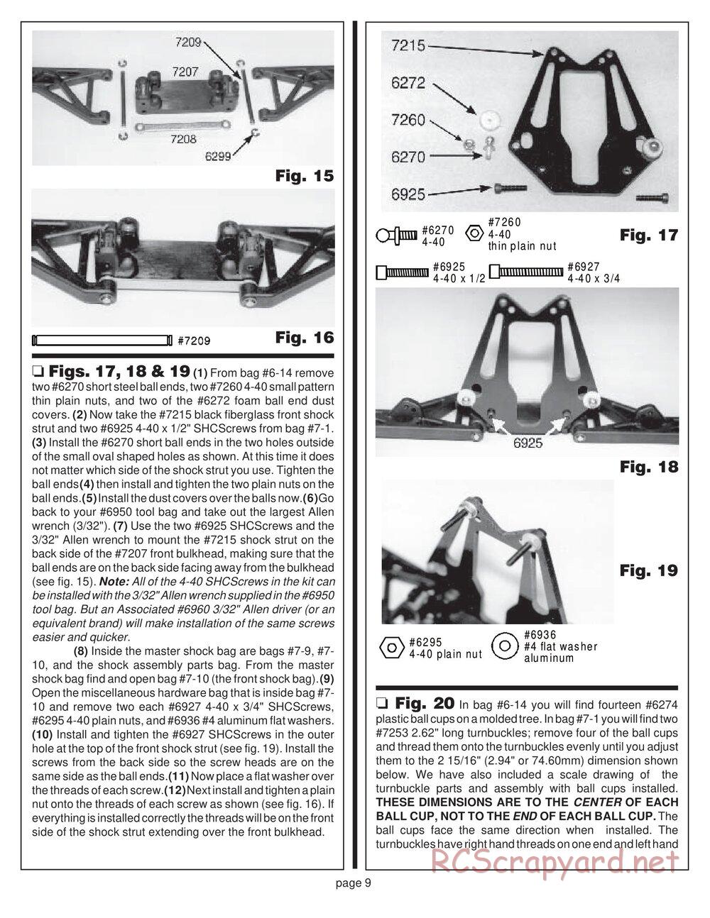 Team Associated - RC10T2 - Manual - Page 6