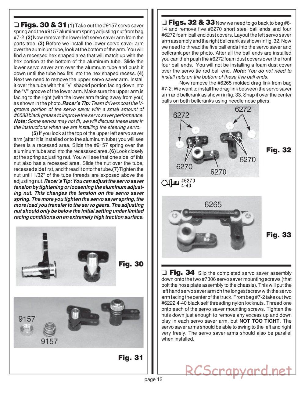 Team Associated - RC10T2 - Manual - Page 9