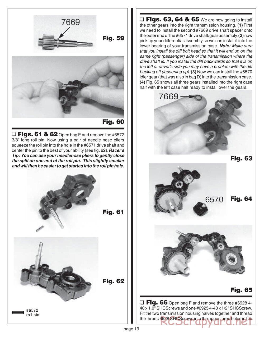 Team Associated - RC10T2 - Manual - Page 16