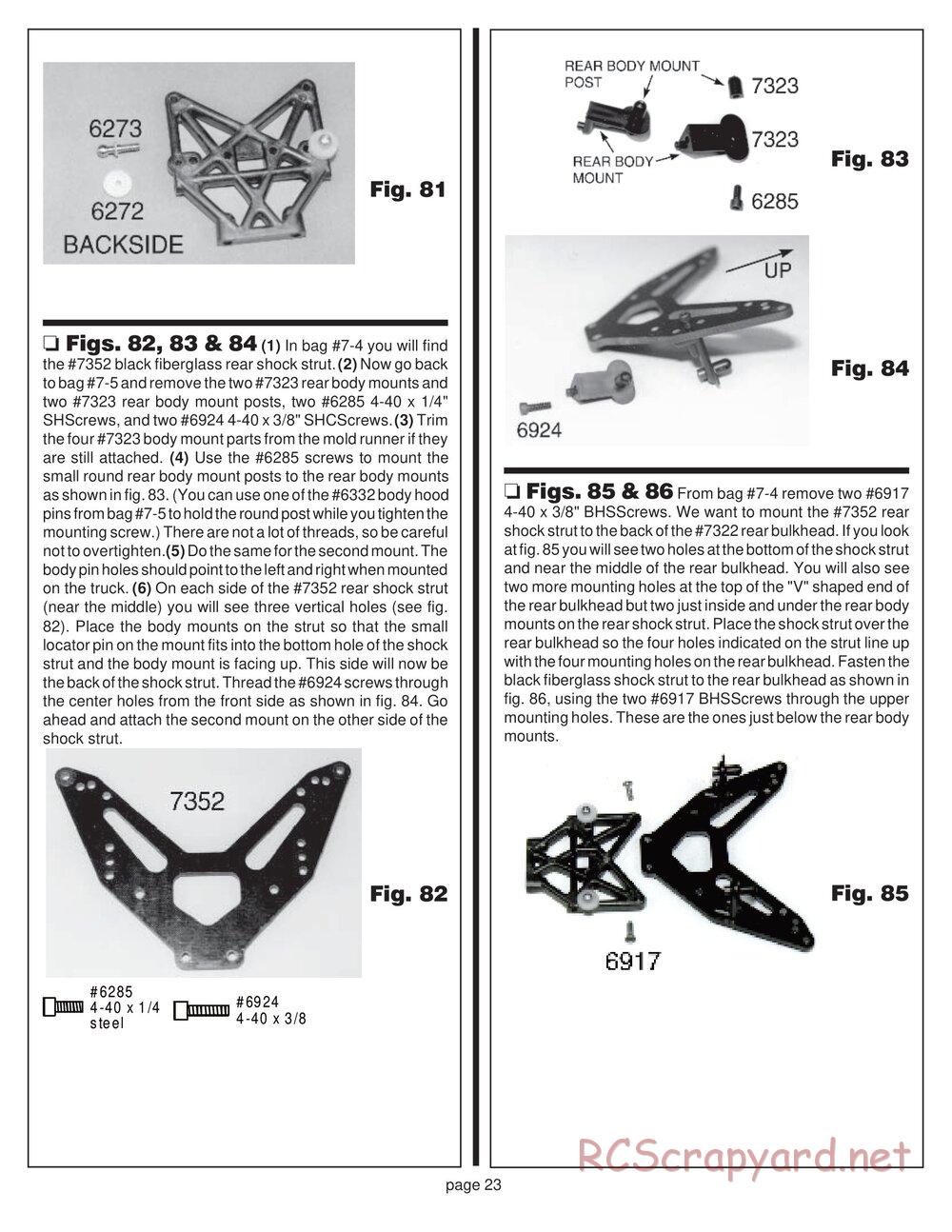 Team Associated - RC10T2 - Manual - Page 20