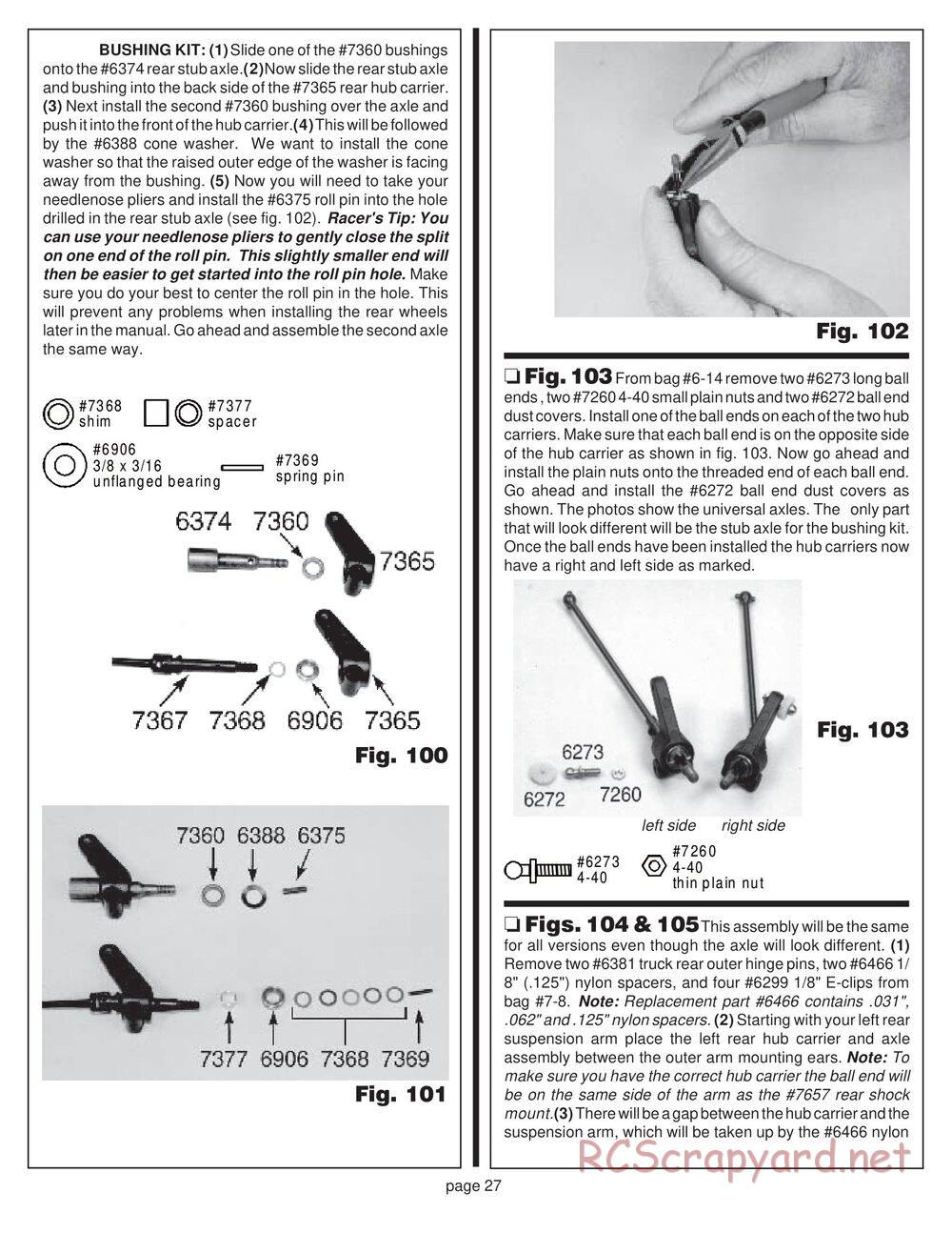 Team Associated - RC10T2 - Manual - Page 24