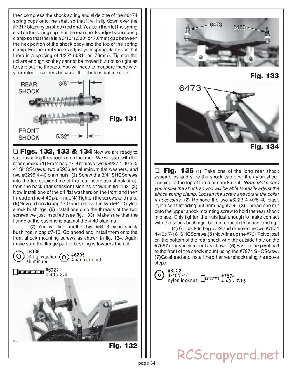 Team Associated - RC10T2 - Manual - Page 31