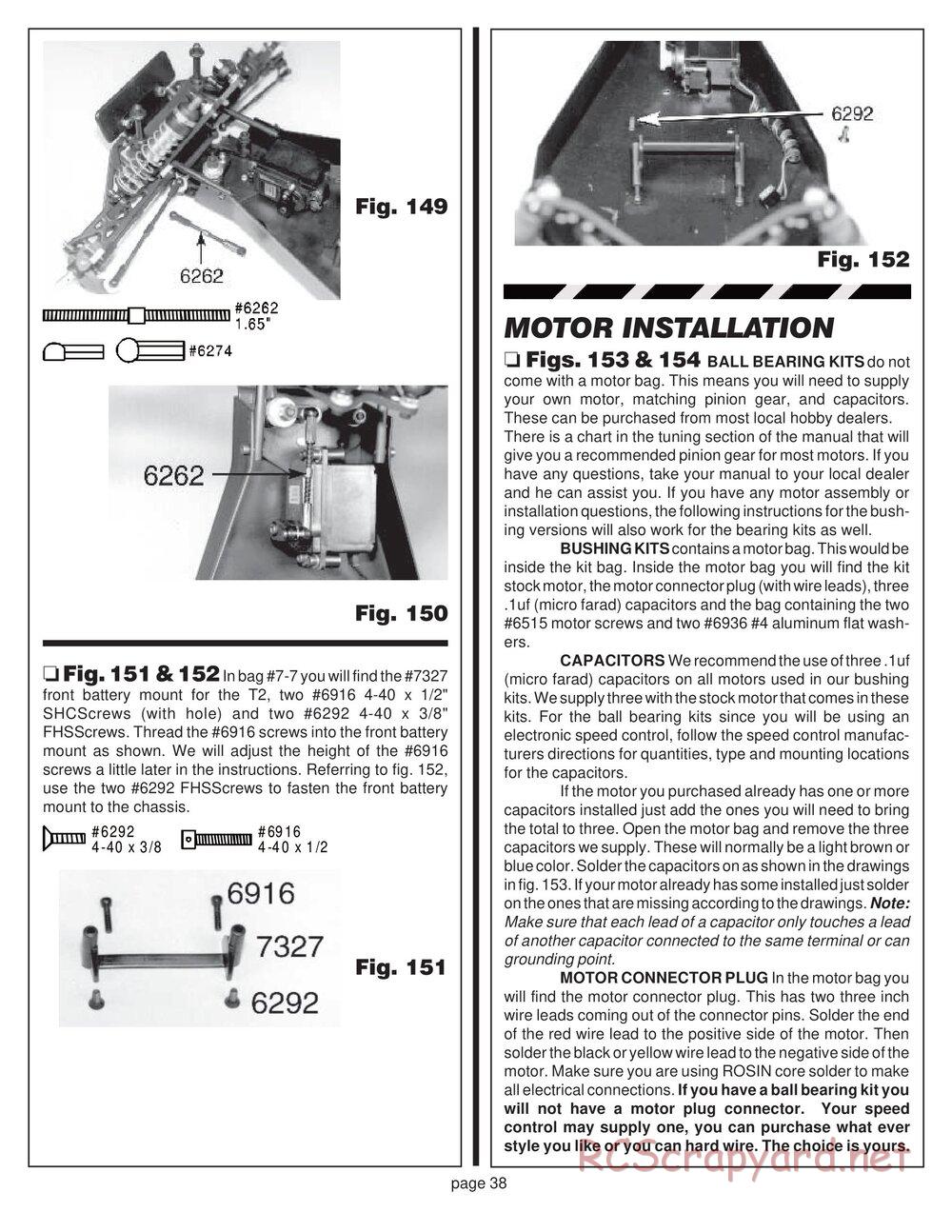 Team Associated - RC10T2 - Manual - Page 35