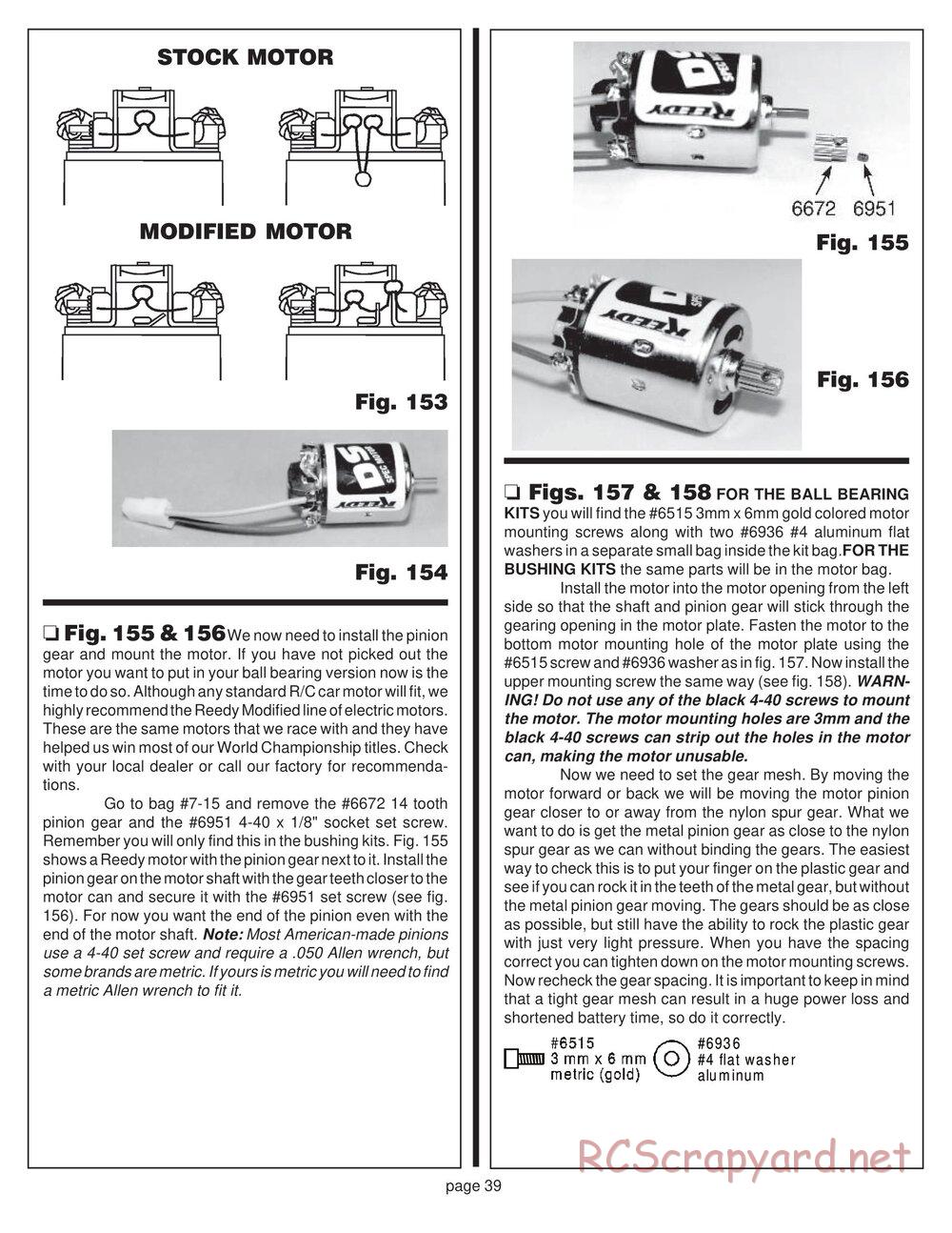 Team Associated - RC10T2 - Manual - Page 36