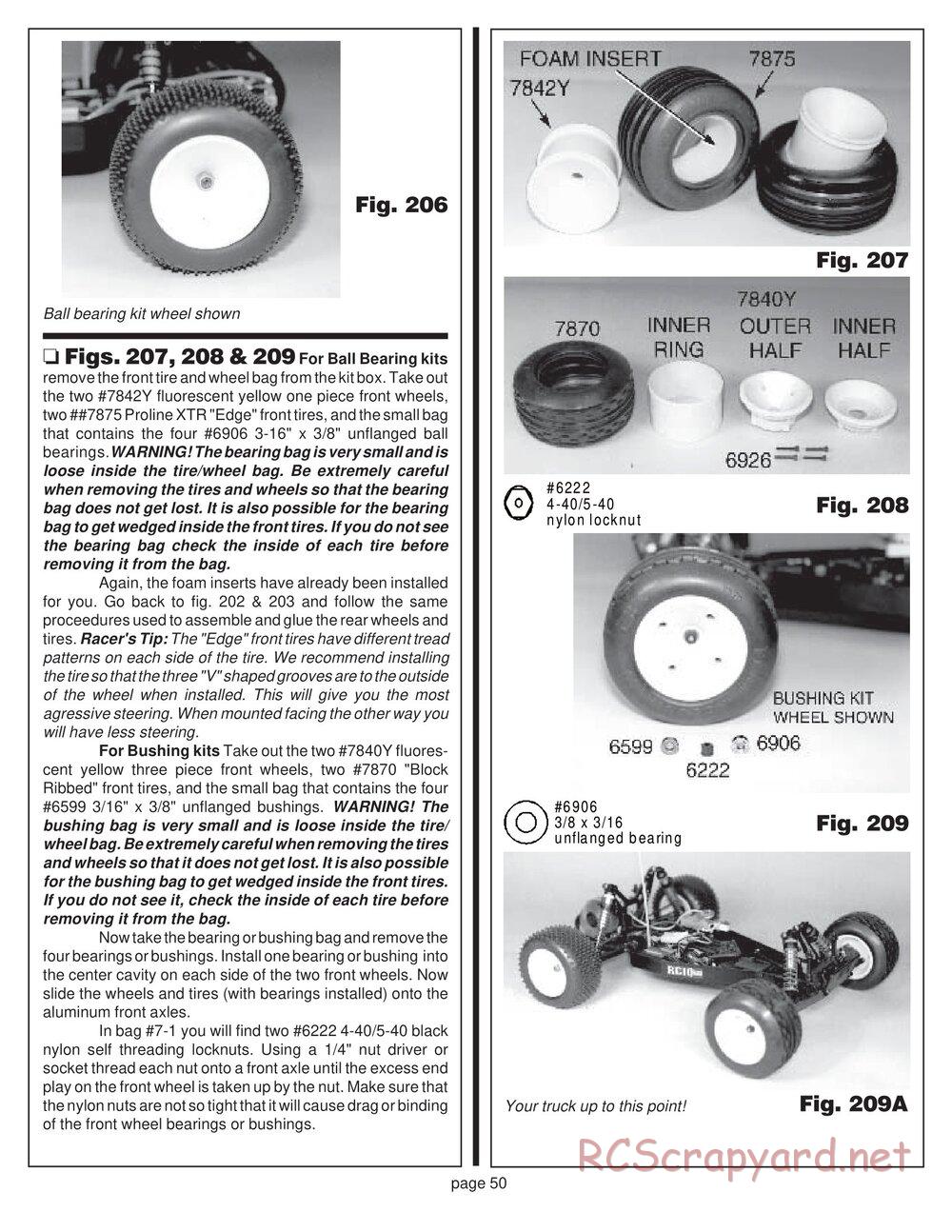 Team Associated - RC10T2 - Manual - Page 47