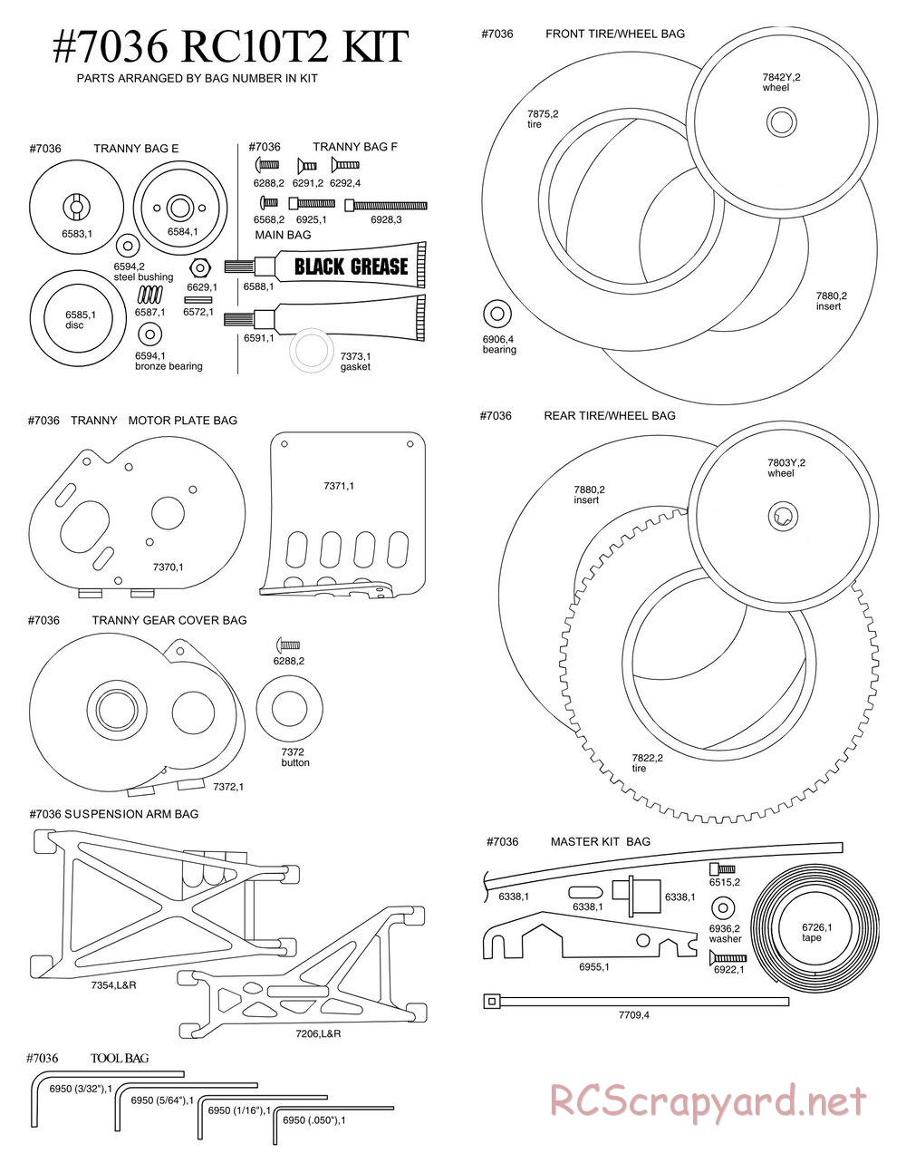 Team Associated - 7036 Parts - Page 2