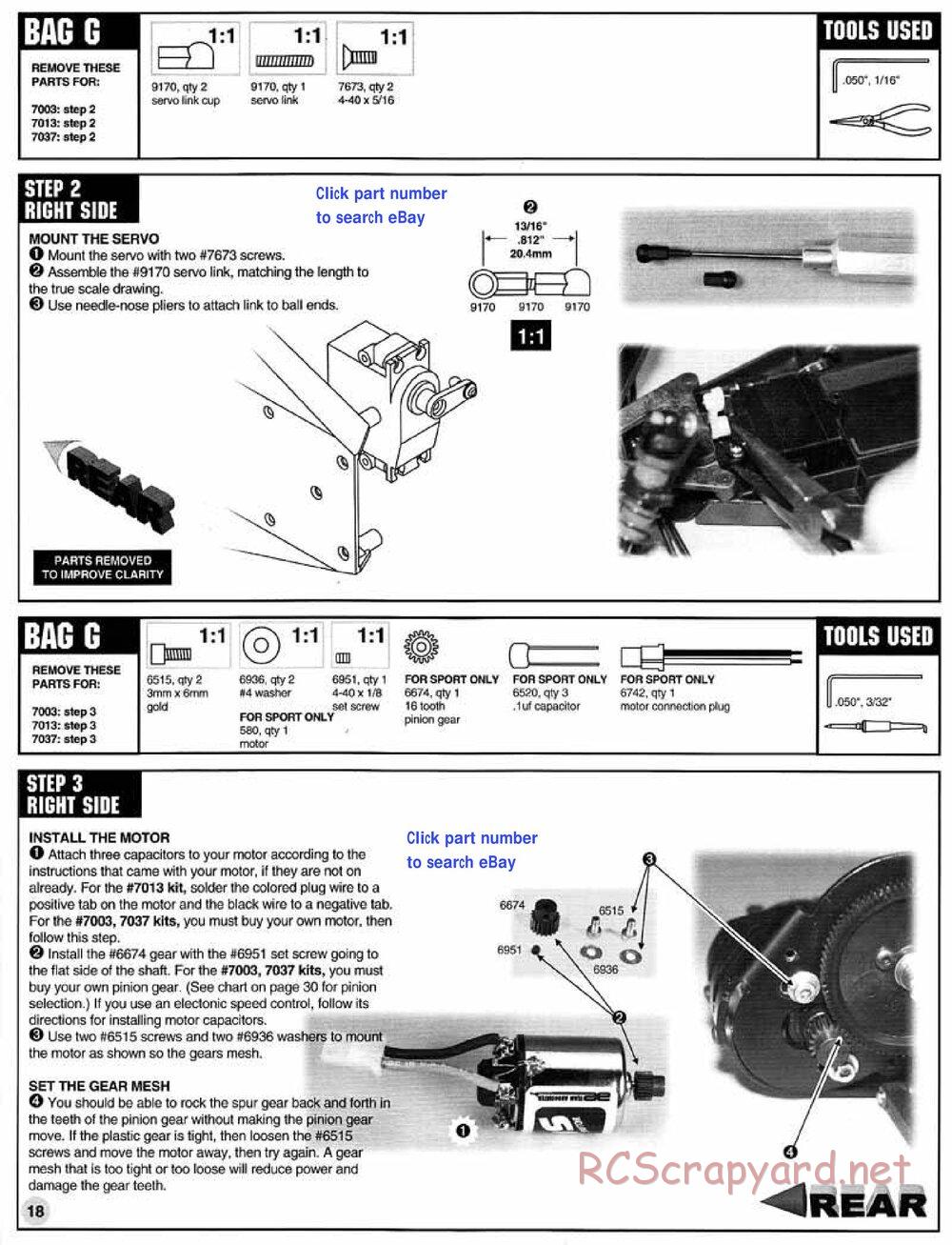 Team Associated - RC10T3 (1997) - Manual - Page 18