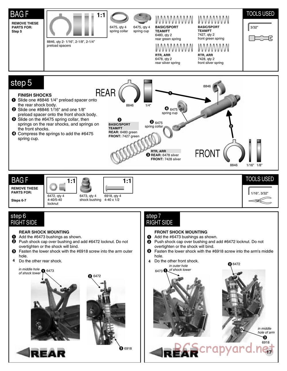 Team Associated - RC10T3 RTR (2001) - Manual - Page 18