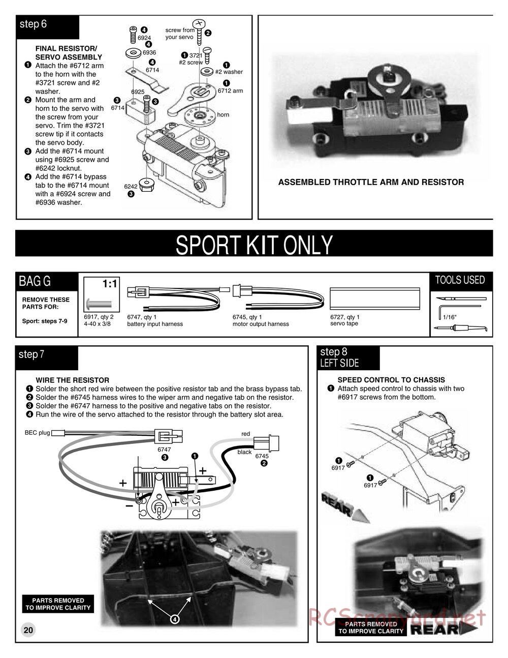 Team Associated - RC10T3 RTR (2001) - Manual - Page 21