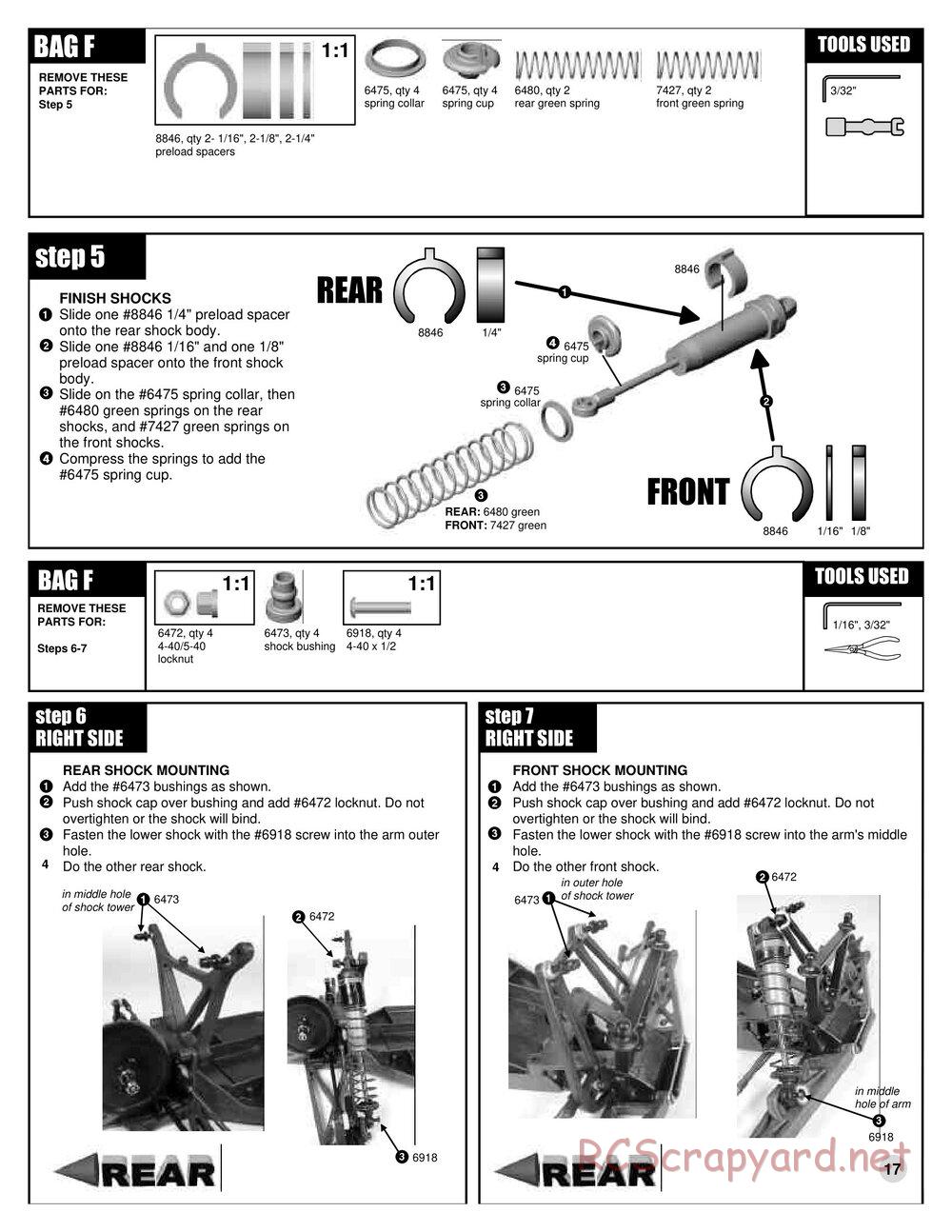 Team Associated - RC10T3 (2000) - Manual - Page 17