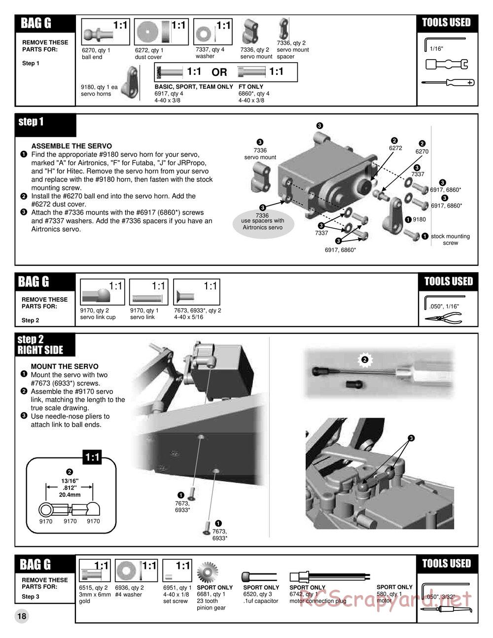 Team Associated - RC10T3 (2000) - Manual - Page 18
