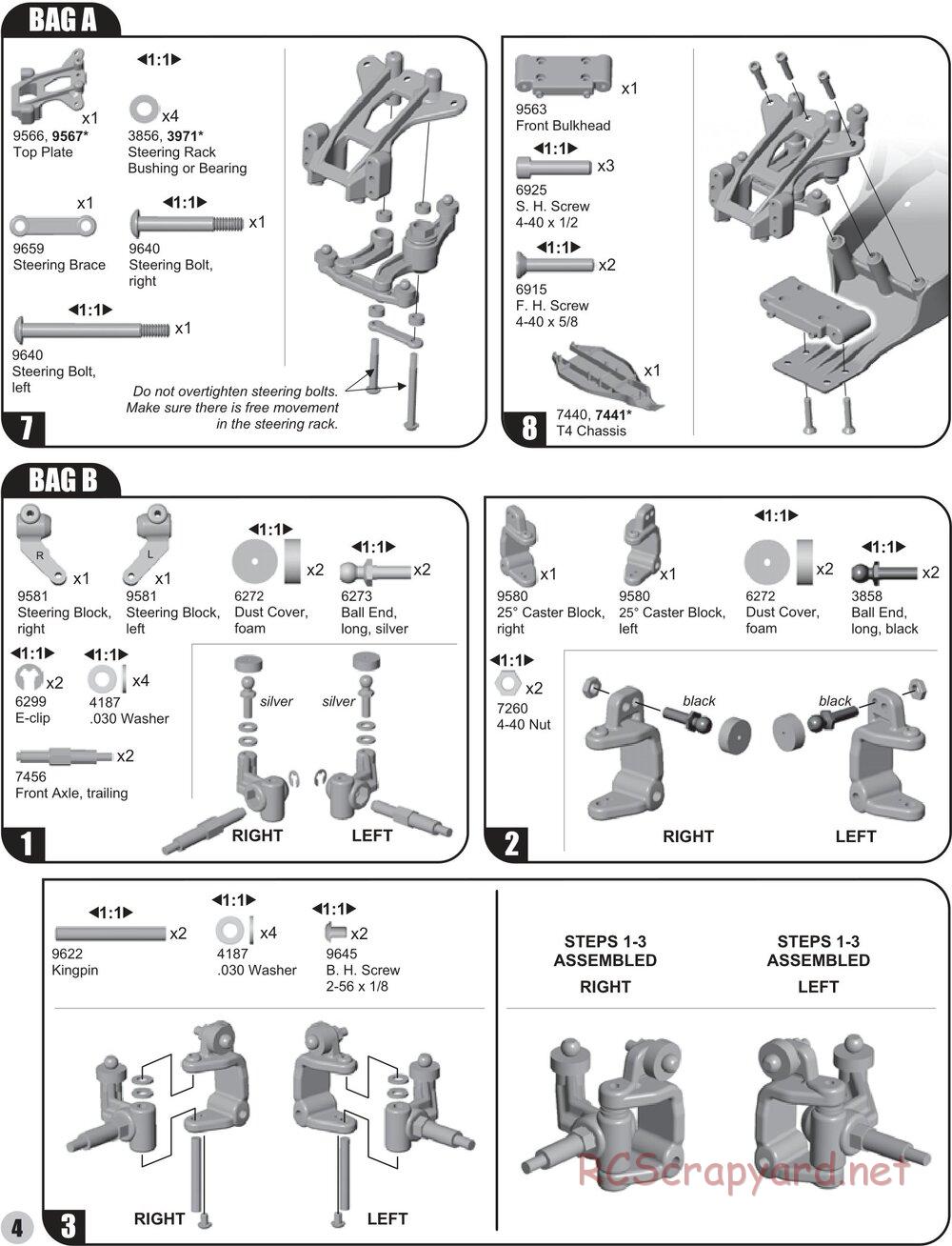 Team Associated - RC10T4 (2004) - Manual - Page 4