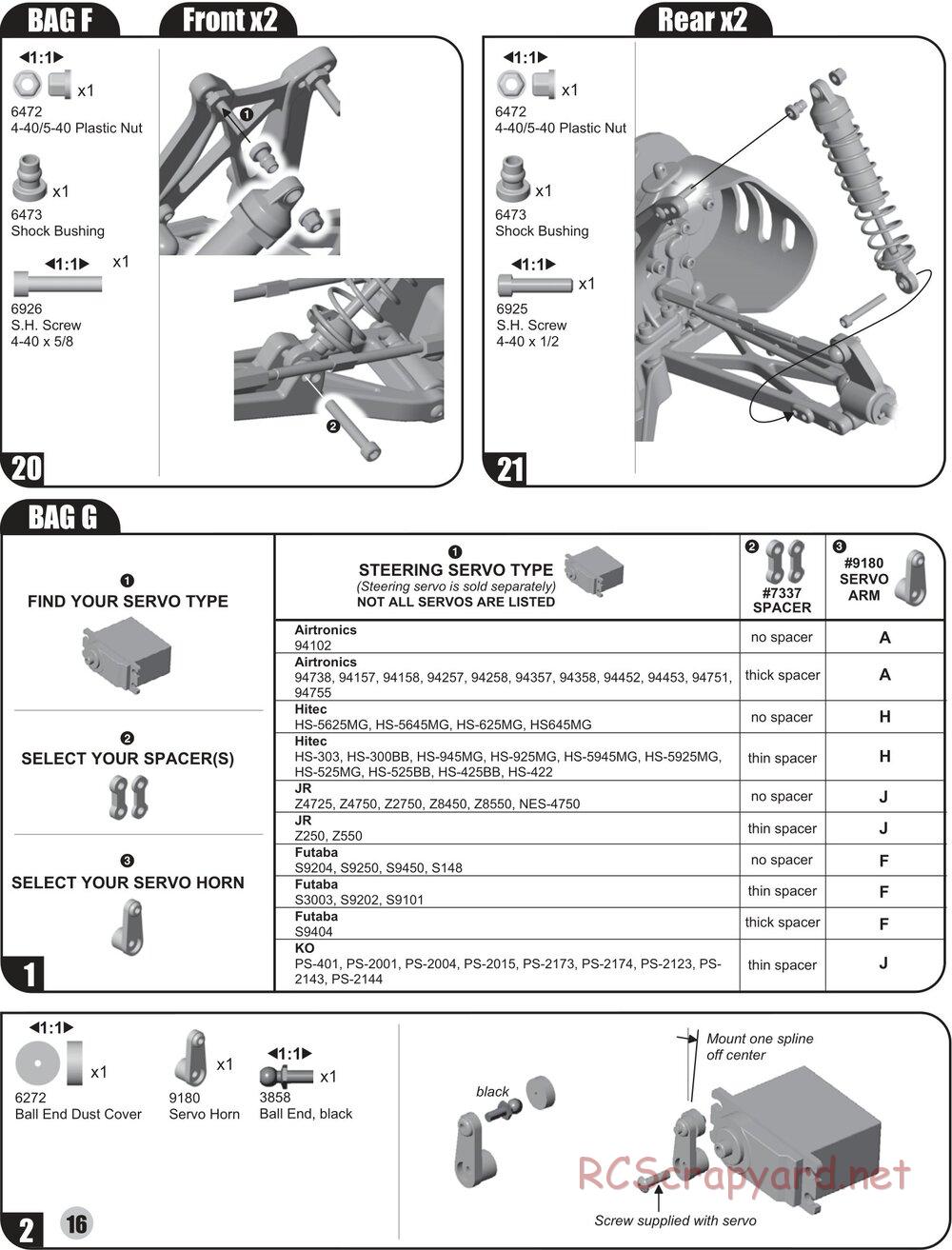Team Associated - RC10T4 (2004) - Manual - Page 15