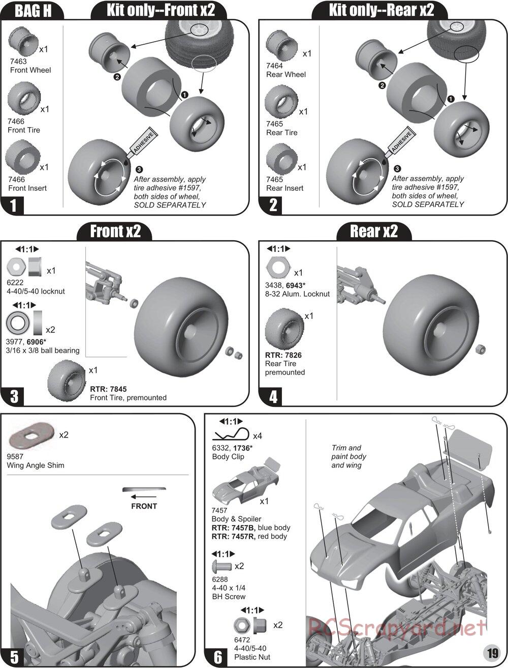 Team Associated - RC10T4 (2004) - Manual - Page 18