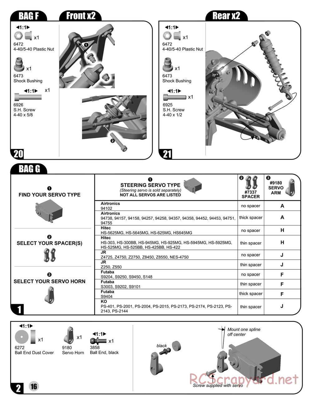 Team Associated - RC10T4 RS - Manual - Page 14