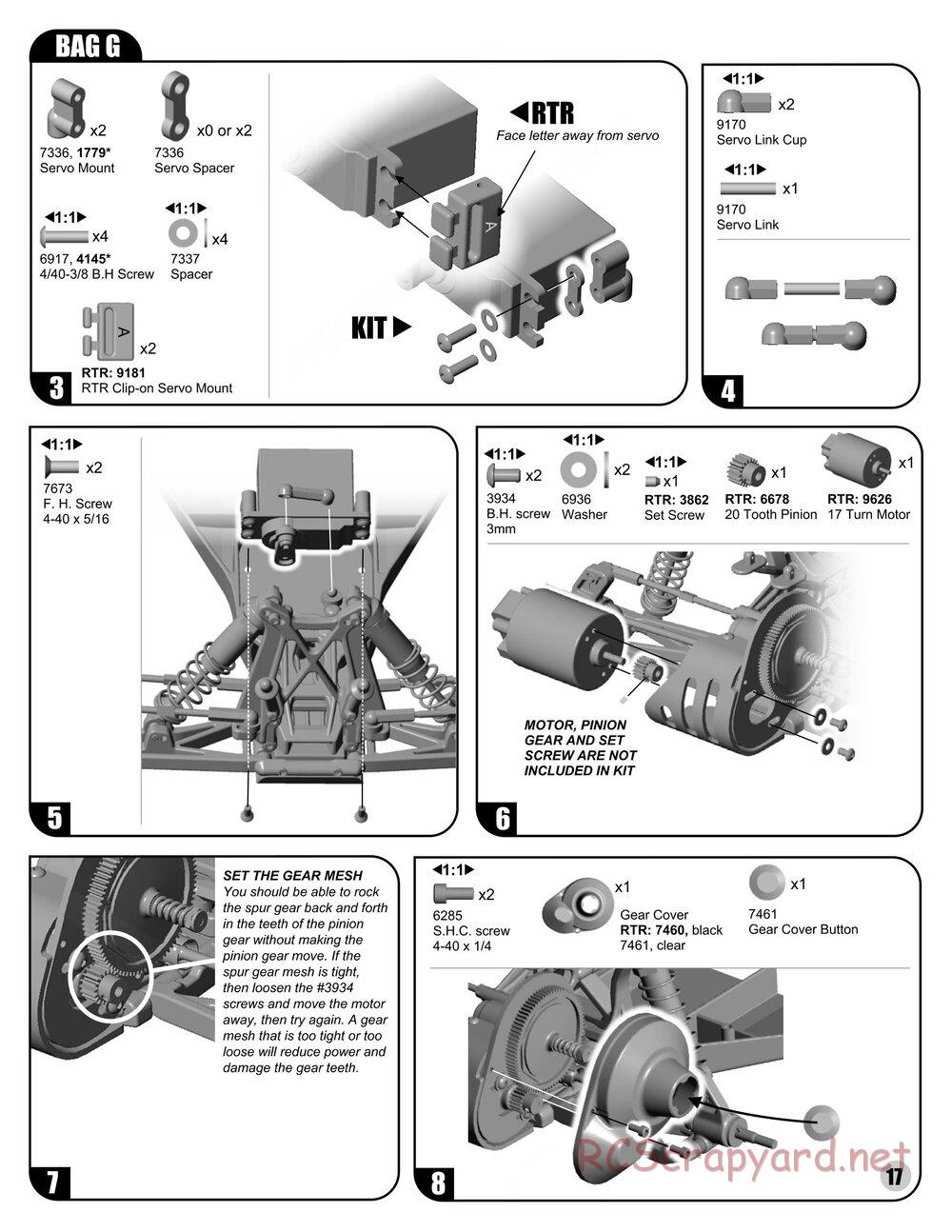 Team Associated - RC10T4 RS - Manual - Page 15