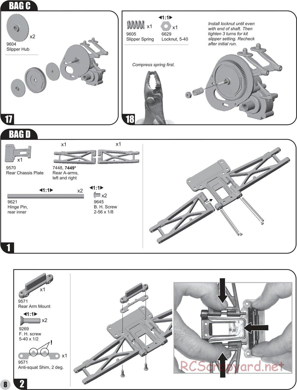 Team Associated - RC10T4 SE - Manual - Page 8