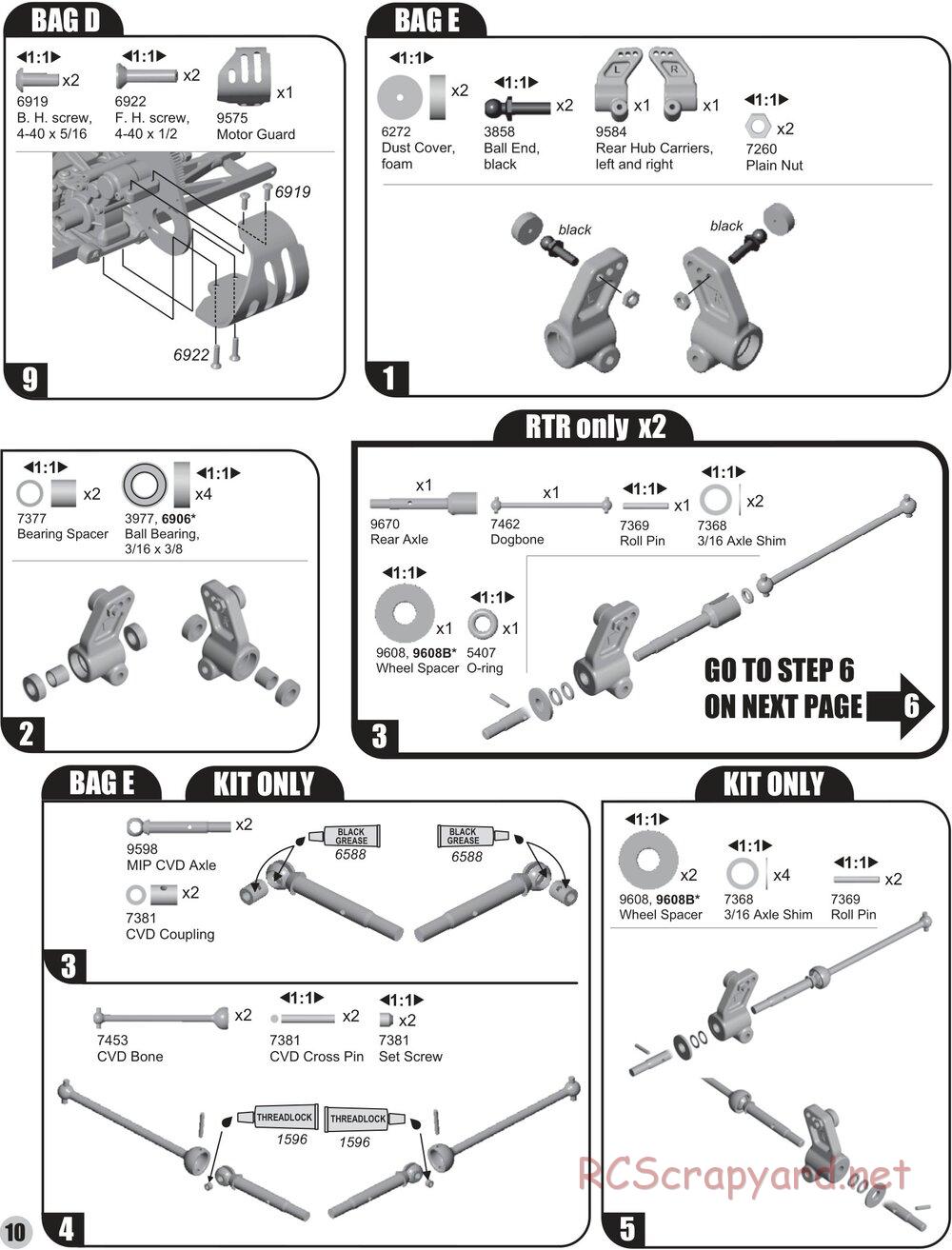 Team Associated - RC10T4 SE - Manual - Page 10