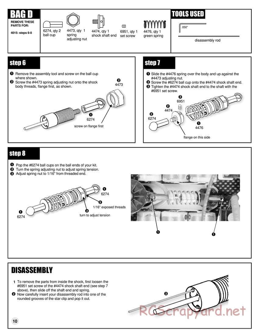 Team Associated - RC12L3 - Manual - Page 10