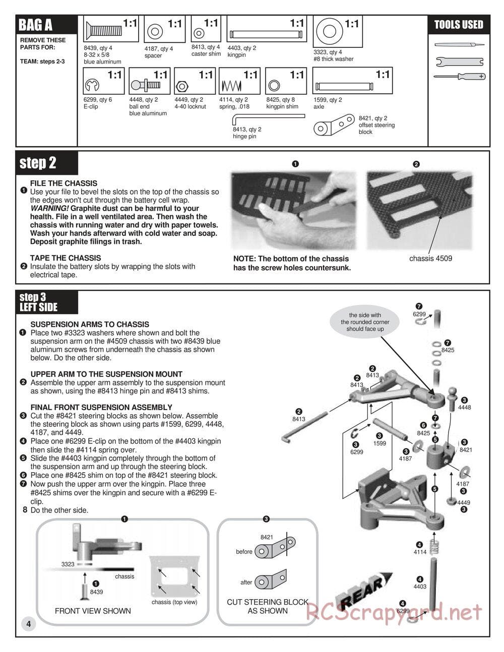 Team Associated - RC12L3O - Manual - Page 4