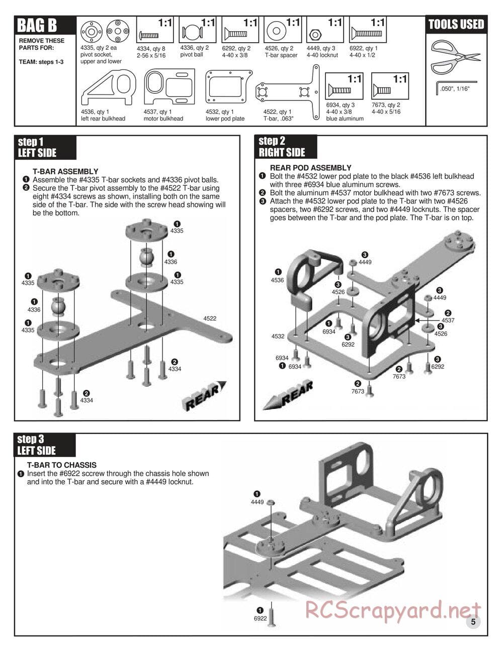 Team Associated - RC12L3O - Manual - Page 5