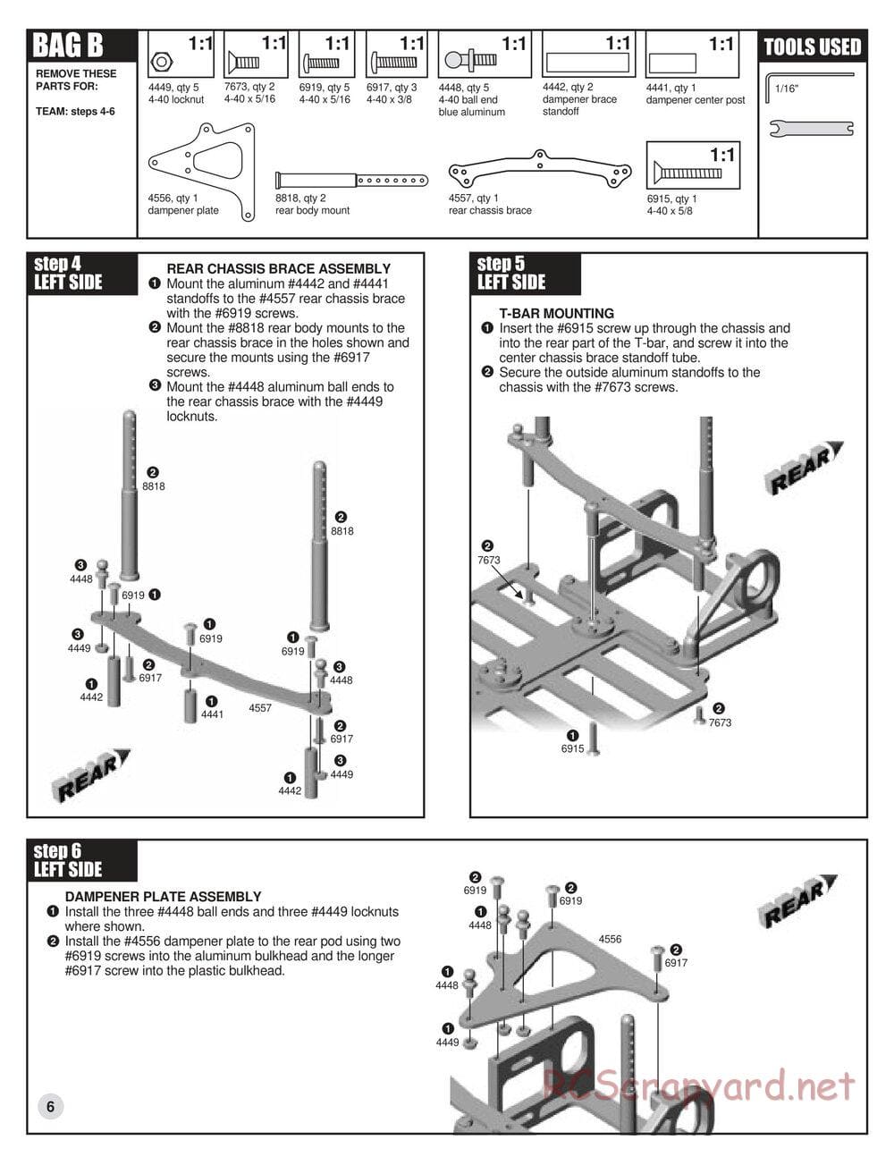 Team Associated - RC12L3O - Manual - Page 6