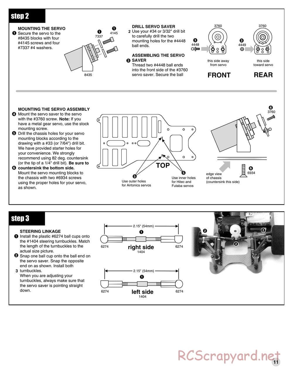 Team Associated - RC12L3O - Manual - Page 11
