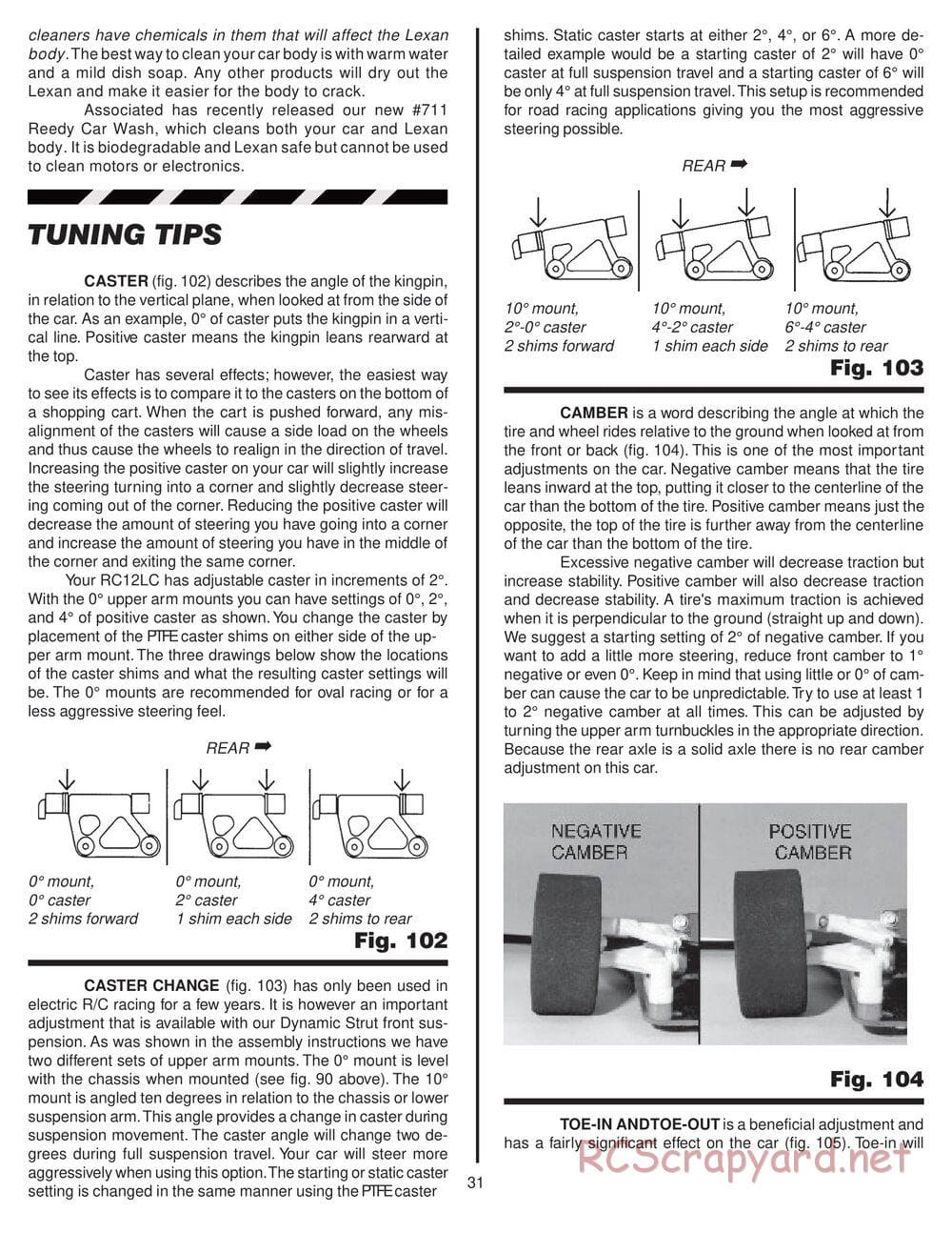Team Associated - RC12LC - Manual - Page 28